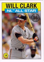 2021 Topps 1986 Topps All-Star 35th Anniversary #86AS-15 Will Clark