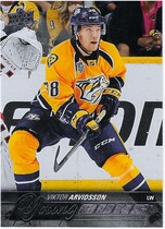 2015 Upper Deck Base Set #222 Viktor Arvidsson