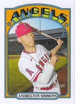 2021 Topps Heritage #461 Andrelton Simmons