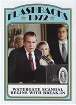 2021 Topps Heritage News Flashbacks #NF-RN Watergate Scandal Begins With Break-In