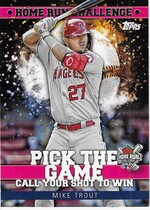 2022 Topps Home Run Challenge Unused #HRC-3 Mike Trout