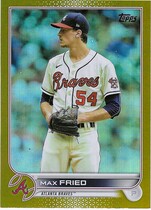 2022 Topps Gold Foil #129 Max Fried