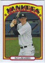 2021 Topps Heritage #336 Dj Lemahieu