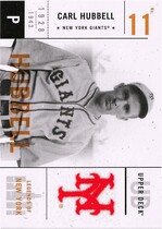 2001 Upper Deck Legends of NY #34 Carl Hubbell