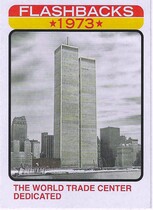 2022 Topps Heritage News Flashbacks #NF-5 The World Trade Center Dedicated