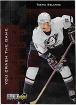 1996 Upper Deck Collectors Choice Crash the Game Exchange #CR19 Teemu Selanne