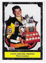 1991 Score Canadian (Bilingual) #316 Mario Lemieux SMYTH