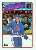 1988 Topps Sticker Inserts #7 Michel Goulet