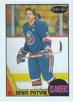 1987 O-Pee-Chee OPC Base Set #1 Denis Potvin