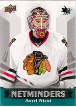 2010 Upper Deck Netminders #N24 Antti Niemi