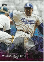 2015 Topps The Jackie Robinson Story #JR-8 World Series Title In