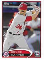 2022 Topps Update Oversized Rookie Reprint Box Loaders #661 Bryce Harper