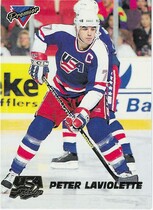 1993 Topps Premier Team U.S.A. #3 Peter Laviolette