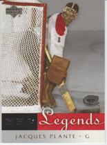 2001 Upper Deck Legends #33 Jacques Plante