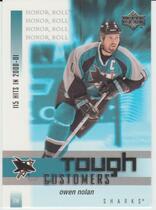 2001 Upper Deck Honor Roll Tough Customers #5 Owen Nolan