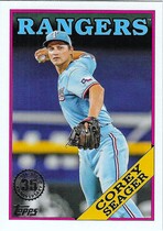 2023 Topps 1988 Topps #T88-83 Corey Seager