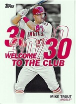 2023 Topps Welcome to the Club #WC-15 Mike Trout
