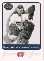 2001 Fleer Greats of the Game #88 Gump Worsley