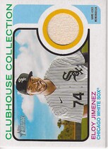 2022 Topps Heritage High Number Clubhouse Collection Relics #CCR-EJ Eloy Jimenez
