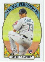 2021 Topps Heritage New Age Performers #NAP-21 Sixto Sanchez