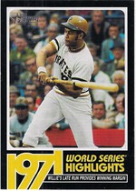 2020 Topps Heritage High Number 1971 World Series Highlights #WSH-8 Willie Stargell