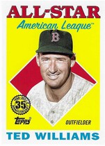 2023 Topps 1988 Topps All-Star #88AS-10 Ted Williams
