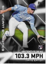 2023 Topps Significant Statistics #SS-25 Nate Eaton