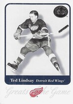 2001 Fleer Greats of the Game #74 Ted Lindsay