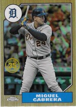 2022 Topps Chrome 1987 Topps #87BC-3 Miguel Cabrera