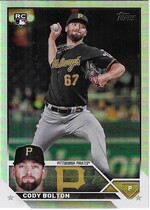 2023 Topps Update Rainbow Foil #US223 Cody Bolton