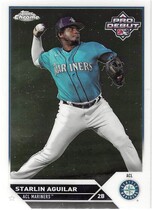2023 Topps Pro Debut Chrome #PDC-54 Starlin Aguilar