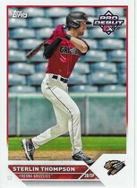 2023 Topps Pro Debut #PD-185 Sterlin Thompson