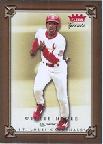 2004 Fleer Greats of the Game Series 2 #83 Willie McGee