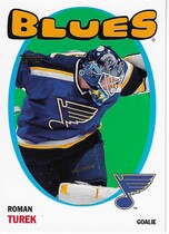 2001 Topps 71-72 Heritage #105 Roman Turek