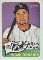 2014 Topps Heritage #481 Wilin Rosario
