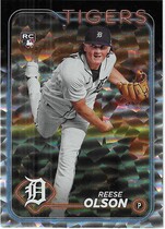 2024 Topps Silver Crackle Foil (Super Box Exclusive) #308 Reese Olson