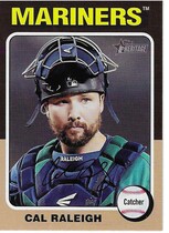 2024 Topps Heritage #217 Cal Raleigh