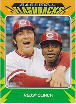 2024 Topps Heritage Baseball Flashbacks #BF-11 Cincinnati Reds