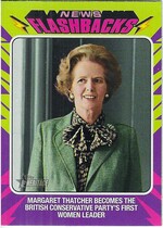 2024 Topps Heritage News Flashbacks #NF-4 Margaret Thatcher