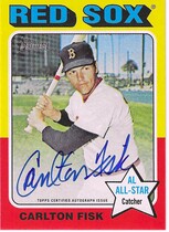 2024 Topps Heritage Real One Autos #ROA-CF Carlton Fisk
