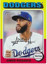 2024 Topps Heritage #377 Amed Rosario