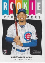 2023 Topps Heritage High Number Rookie Performers #RP-15 Christopher Morel