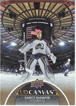 2021 Upper Deck Extended Series UD Canvas #C291 Darcy Kuemper
