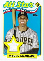 2024 Topps 1989 Topps All Star Relics #89ASRMMA Manny Machado