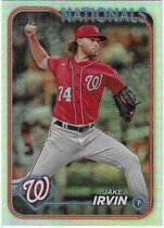 2024 Topps Rainbow Foilboard Series 2 #621 Jake Irvin