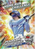 2024 Topps Home Run Challenge Code Card Unredeemed Series 2 #HRC-29 Bobby Witt Jr.