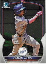 2023 Bowman Chrome Draft #BDC-74 Joendry Vargas