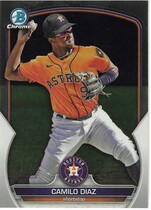 2023 Bowman Chrome Draft #BDC-129 Camilo Diaz