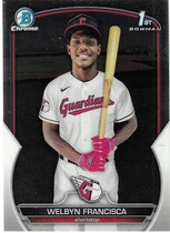 2023 Bowman Chrome Prospects #BCP-228 Welbyn Francisca