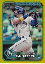 2024 Topps Gold Foil Series 2 #495 Jose Caballero